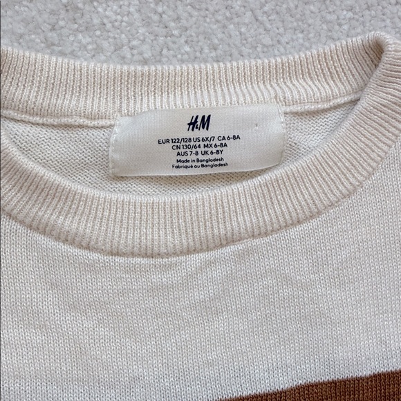 H&M Boys’ Striped Cotton Sweaters - set of 2 - Picture 4 of 7